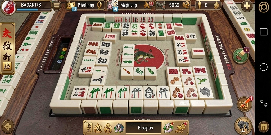 Gameplay menarik di BADAK178 dengan grafis Mahjong yang memikat.
