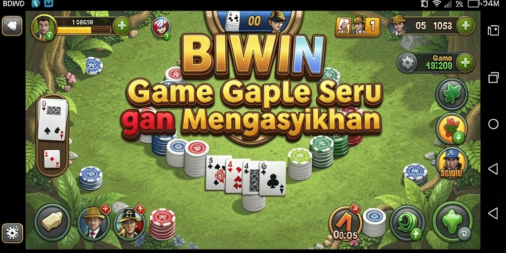 Tampilan gameplay seru BIWIN yang menarik dan kompetitif.