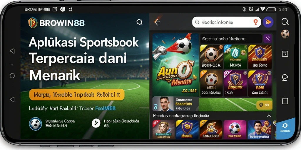 Screenshot gameplay BROWIN88 menunjukkan taruhan langsung yang menegangkan.