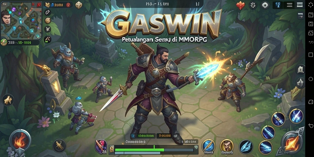 GAMPLAY menarik dan interaktif di dunia GASWIN yang memikat.