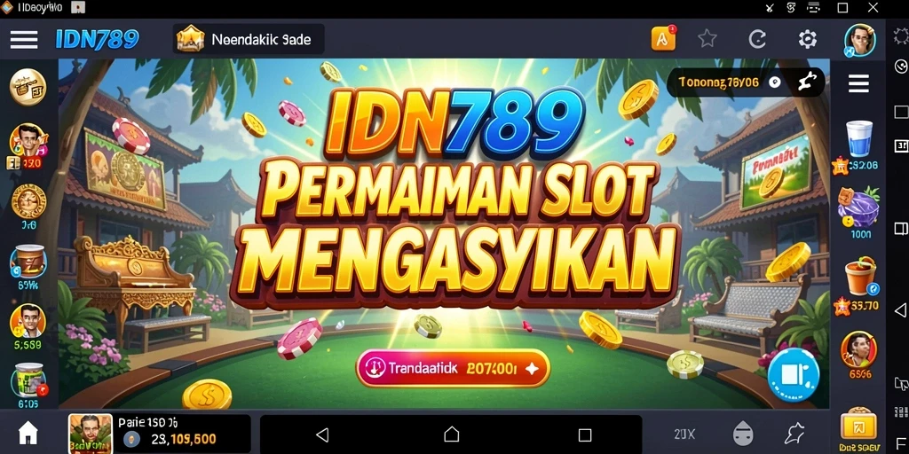 Tampilan screenshot IDN789 menunjukkan keseruan gameplay Slot yang mengasyikkan.
