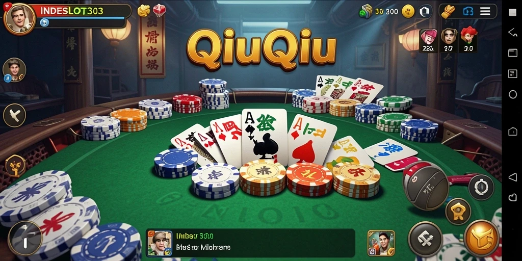 Gameplay seru QiuQiu di INDESLOT303 yang menantang.
