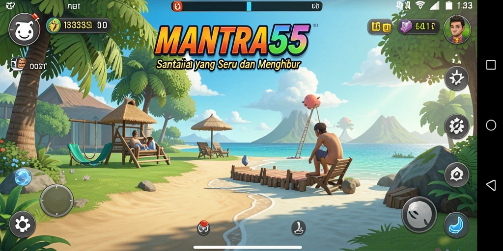 Menampilkan gameplay seru dan menyenangkan dari MANTRA55.