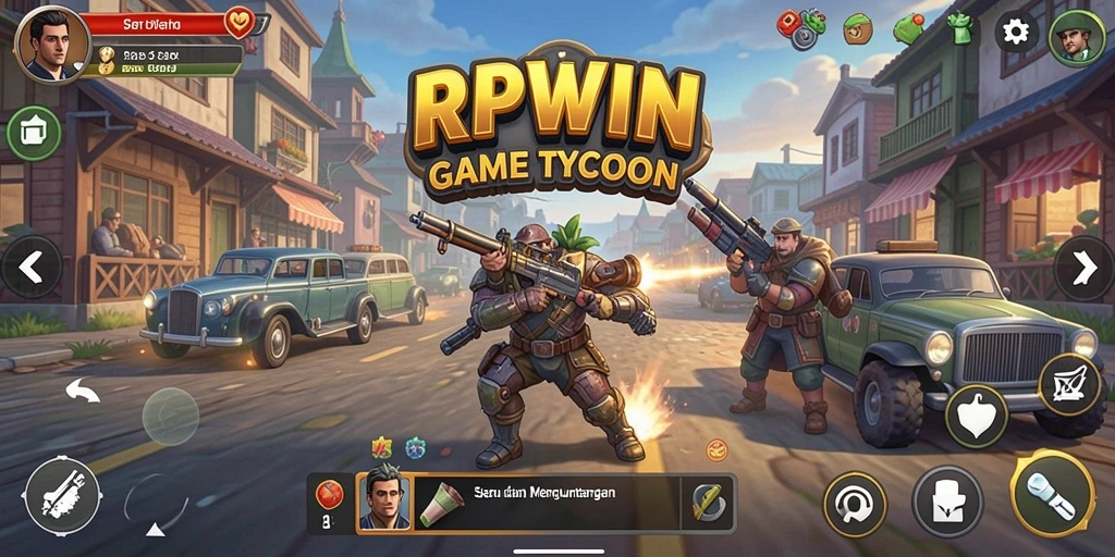 Screenshot menunjukkan gameplay Tycoon yang menarik dan penuh strategi.