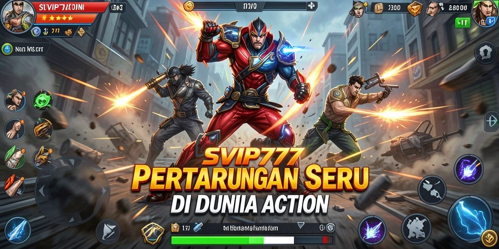 Tampilan gameplay SVIP777 yang menegangkan dan penuh aksi.