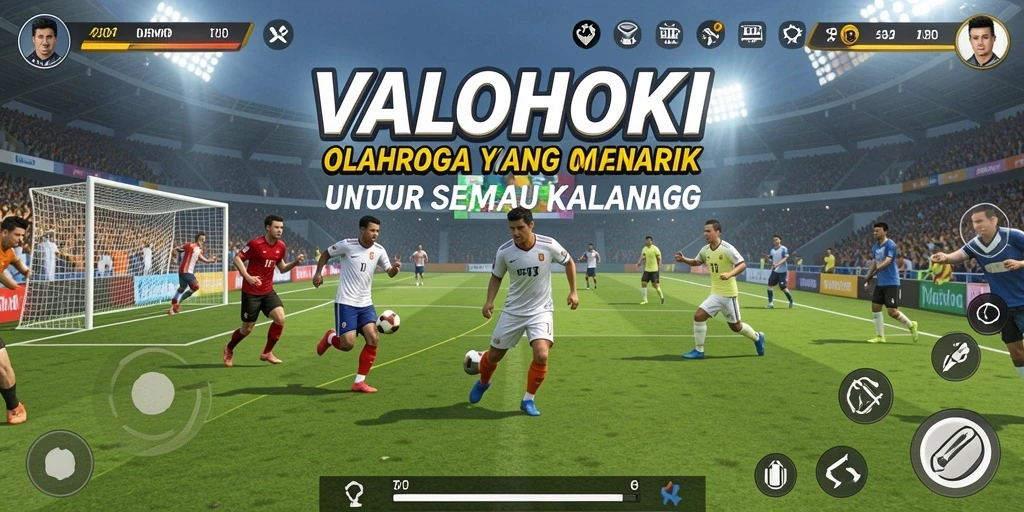 Tampilan gameplay VALOHOKI yang menegangkan dan kompetitif.